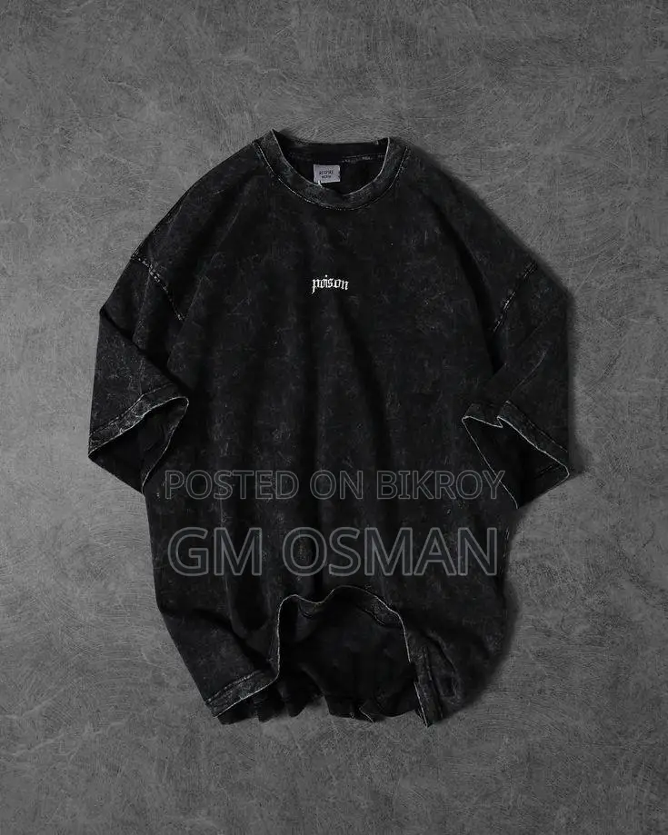 Premium Acid Wash Drop Shoulder T-shirt