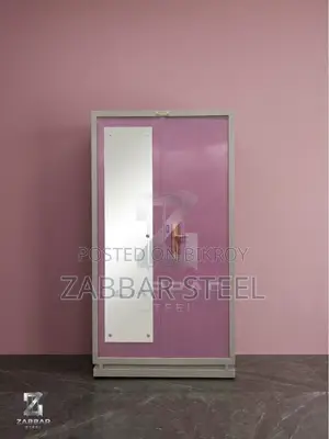 Zabbar Steel Two-Door Almirah