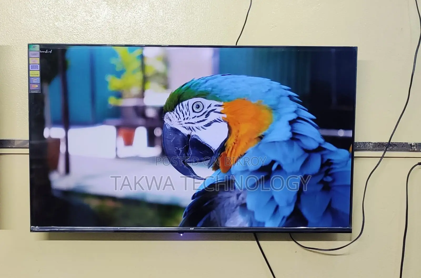 Eco Plus-43" Inch Android Frameless Voice Control TV