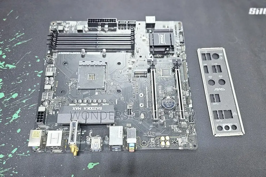 MSI B450M BAZOOKA MAX WIFI is a Micro-ATX motherboard Like Brand New