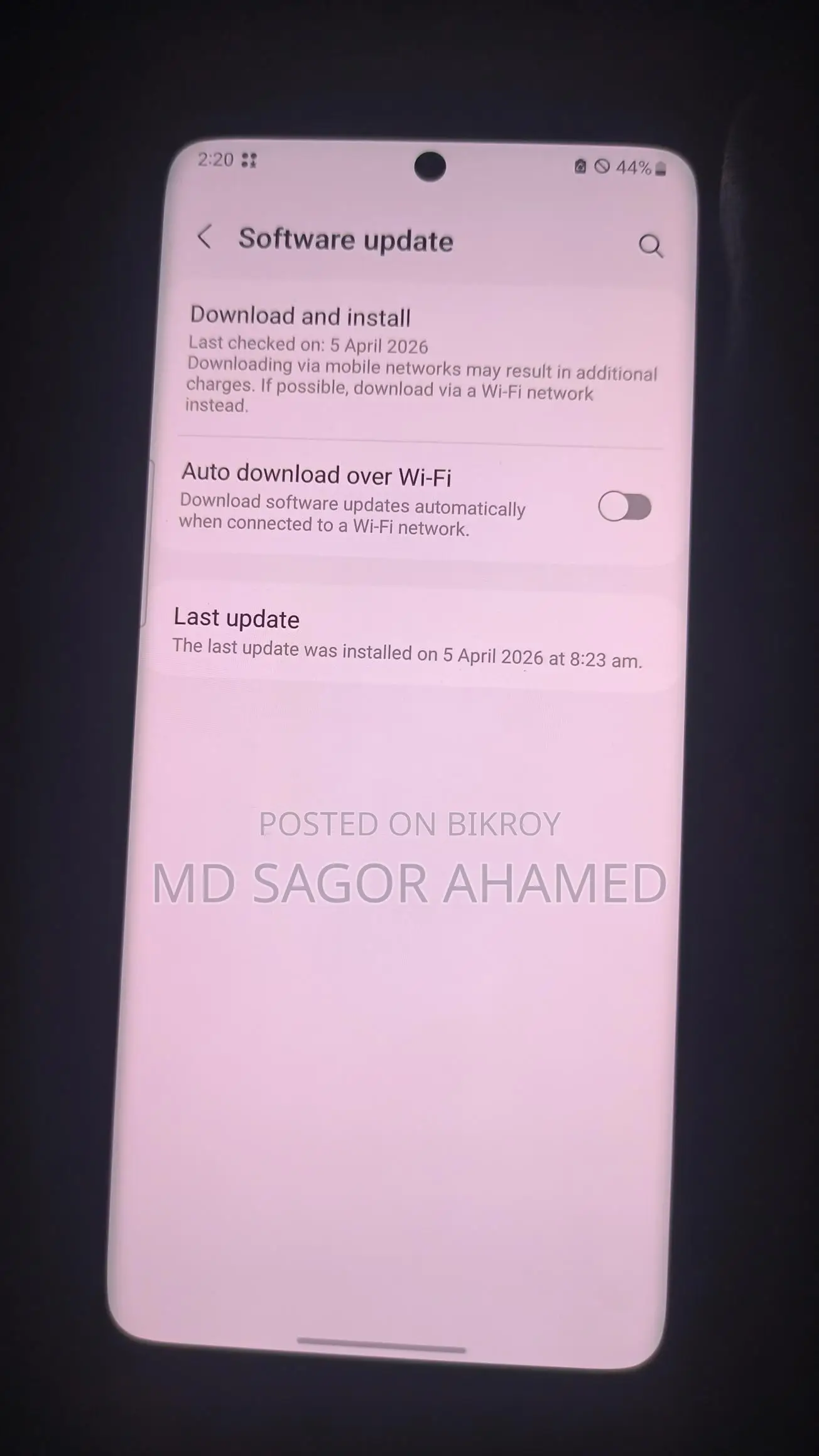 Samsung Galaxy S20 Plus 8 / 128 (Used)