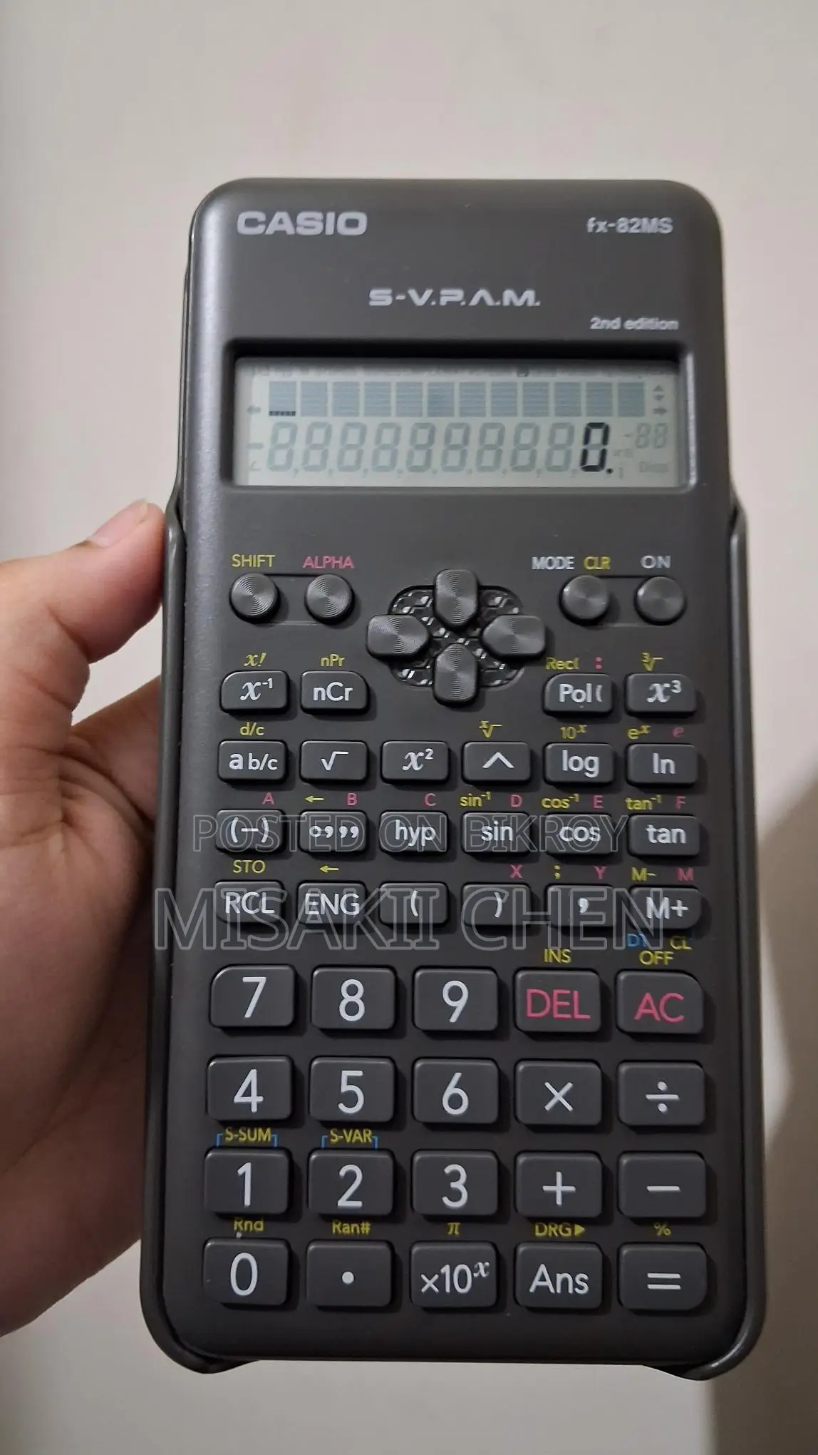 Original Casio Fx-82 Ms 2nd Edition