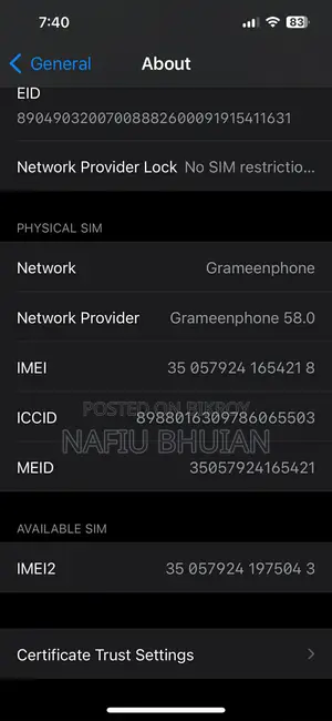 Apple iPhone 13 Mini (Used)