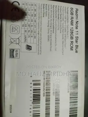 Xiaomi Redmi Note 11 . (Used)