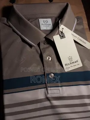 Richman Men’s Stripe Polo Shirt | Premium Quality