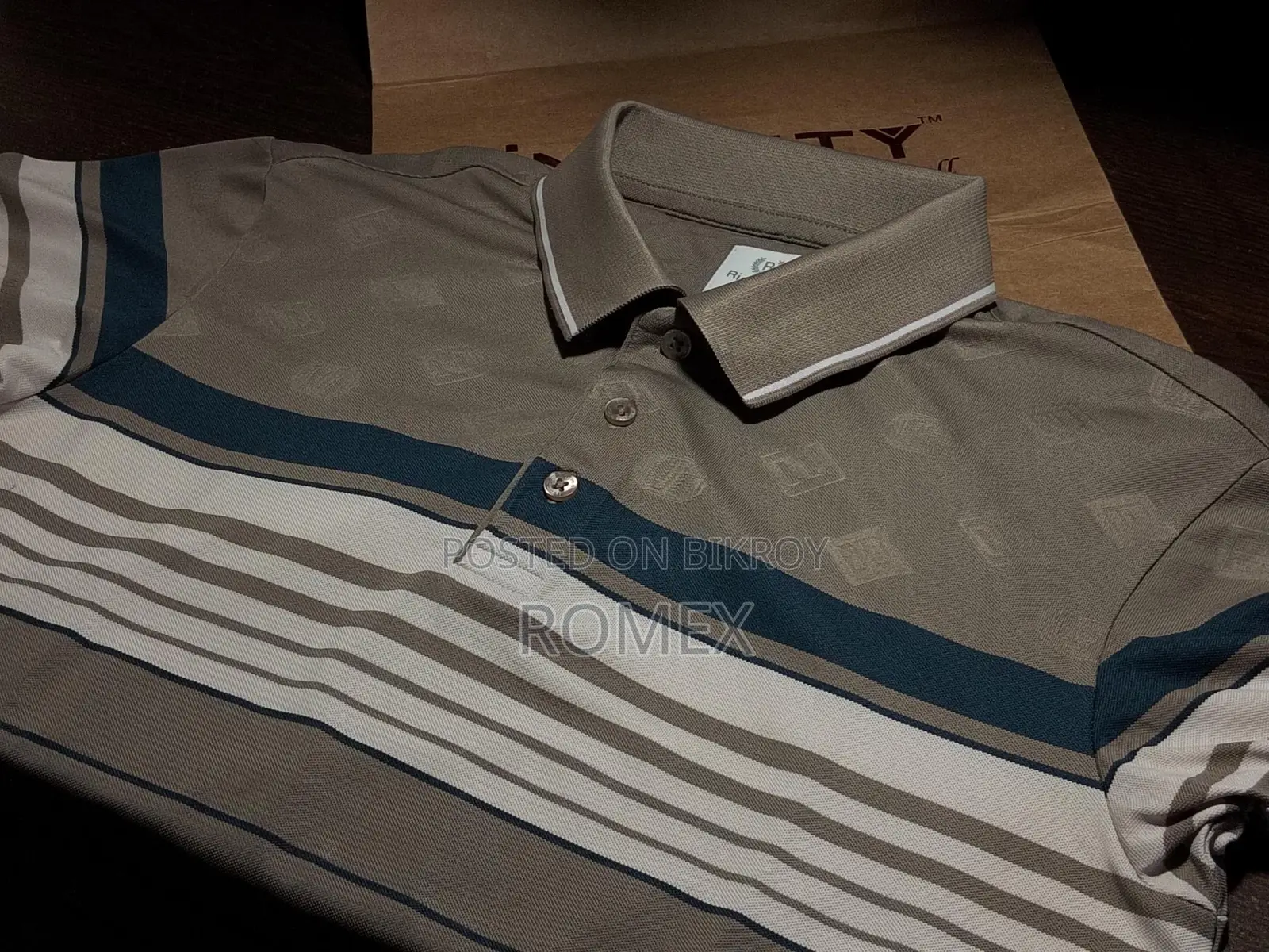 Richman Men’s Stripe Polo Shirt | Premium Quality