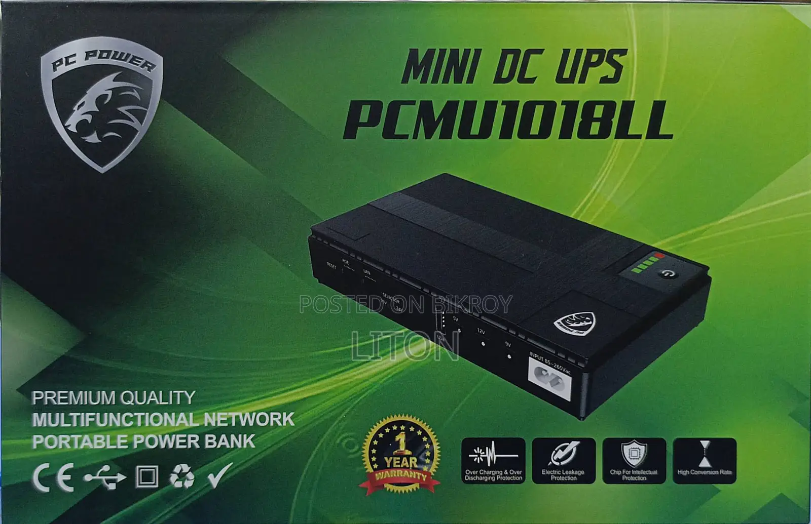 Pc Power PCMU1018LL 20000mah Mini Ups for Router