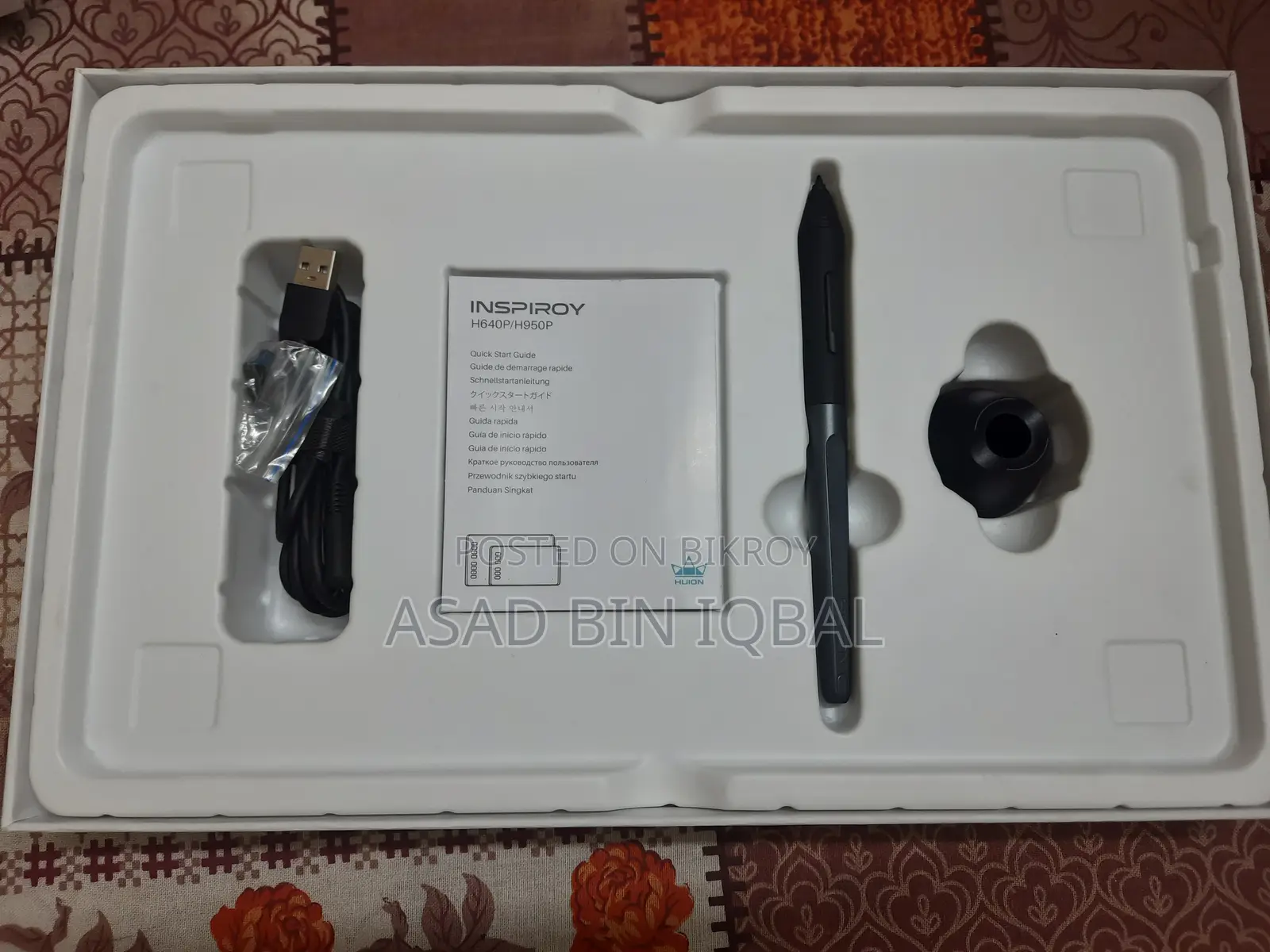 Huion H950p Graphics Tablet for Sale - Full Fresh Condition