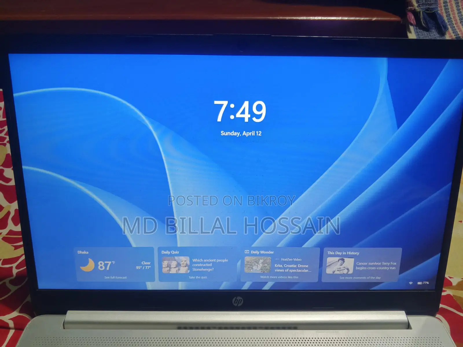 HP Laptop for sale