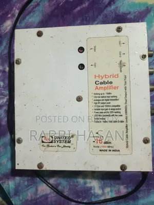 ইউনাইটেড সিস্টেম হাইব্রিড ক্যাবল অ্যামপ্লিফায়ার – রানিং কন্ডিশন
