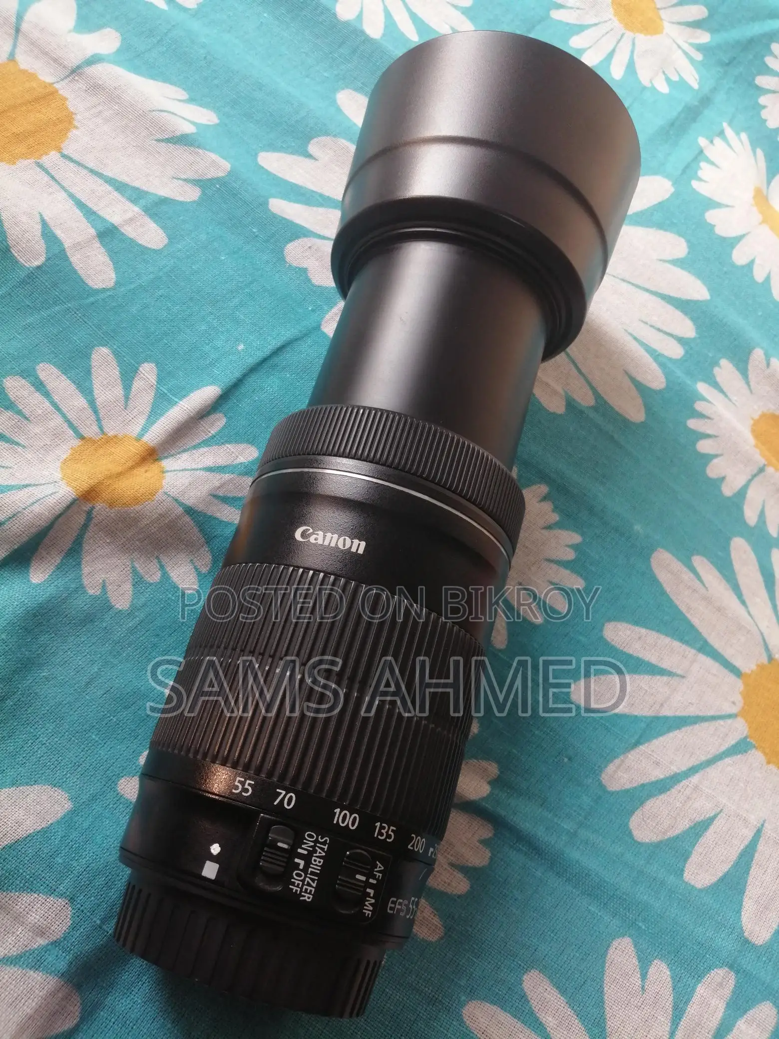 Canon 55-250 Stm Zoom Lens