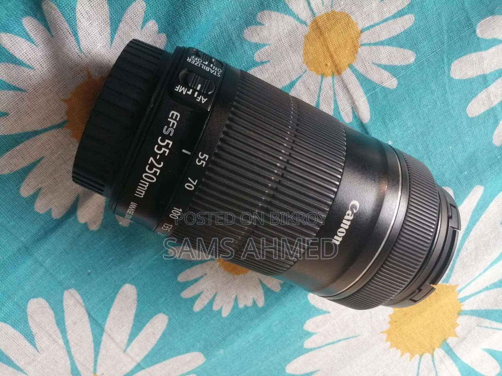 Canon 55-250 Stm Zoom Lens
