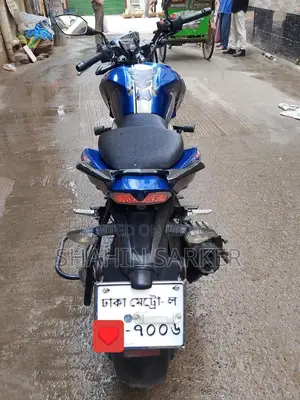 TVS Apache RTR 160 4v blue x connect 2021