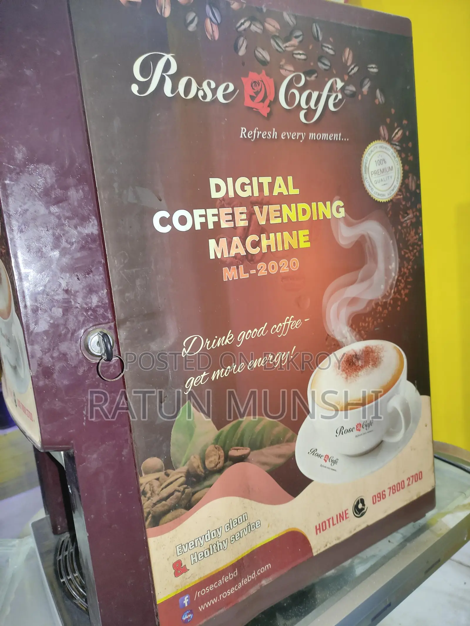 Digital Coffee Vending Machine