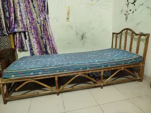 Rattan Bed with Mattress