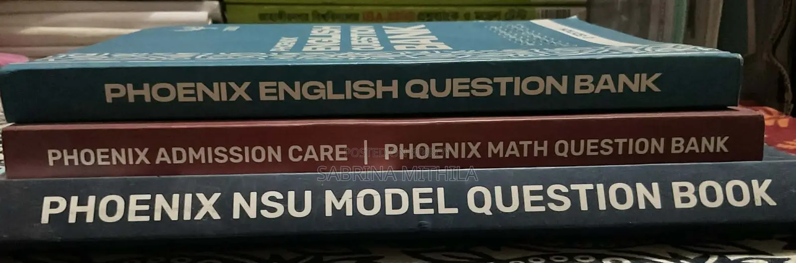 Private university admission book.