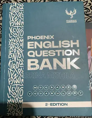 Private university admission book.