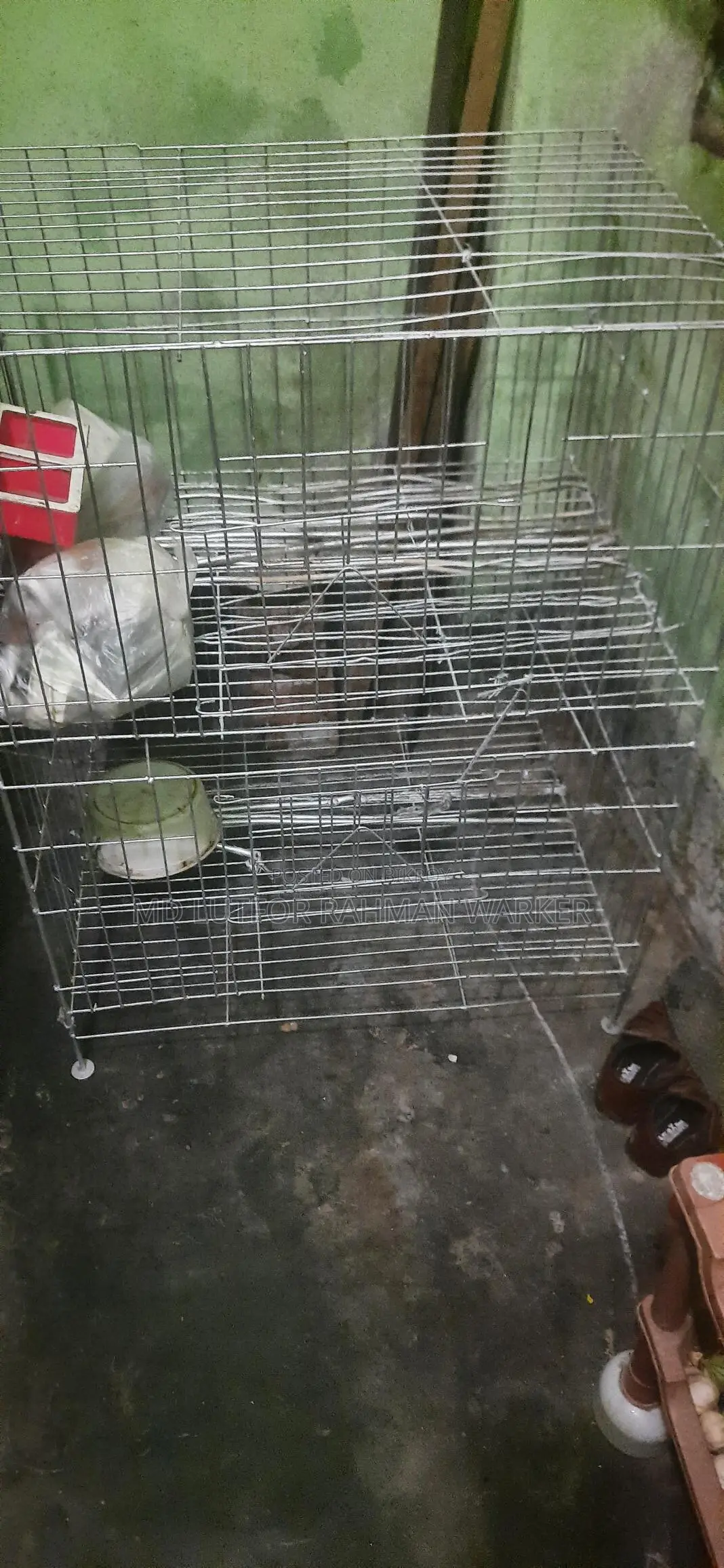 Two-Story Cage
