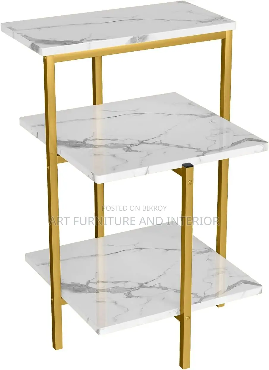 Mild Steel Sofa Side Table - 04