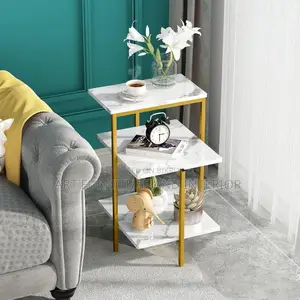 Mild Steel Sofa Side Table - 04