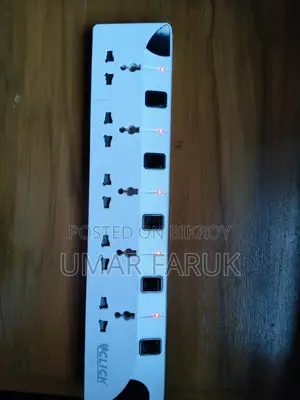 Click Multi Plug 5 Sockets with 16.5 Feet Cable