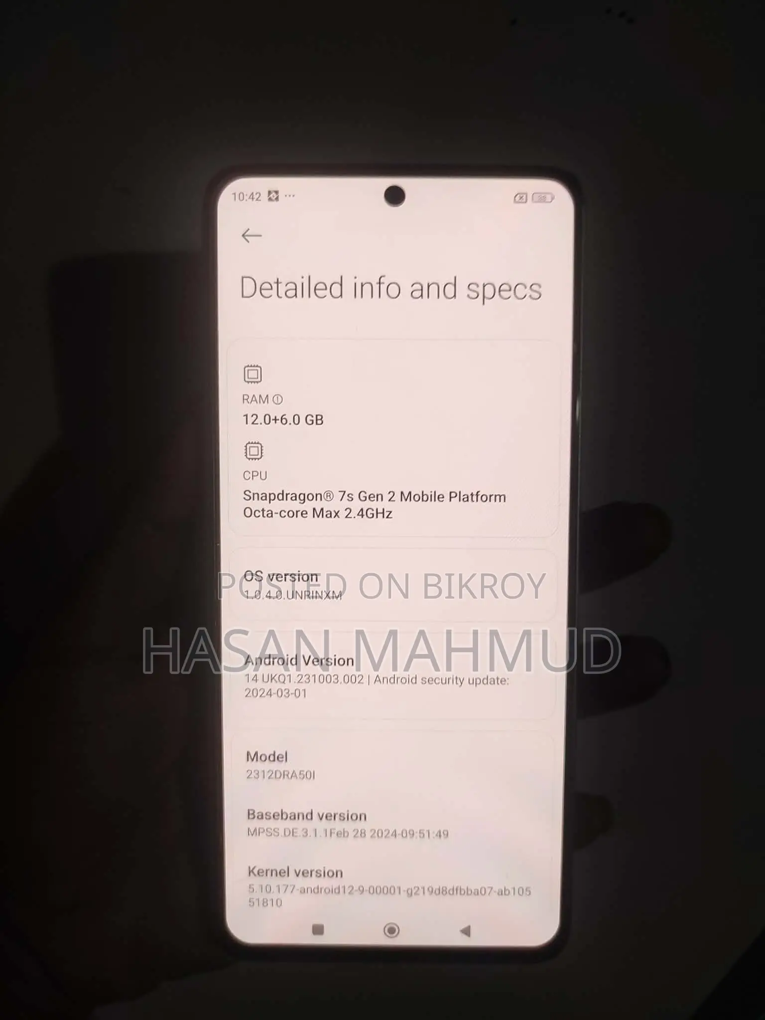 Xiaomi Redmi Note 13 Pro 12/512 (Used)
