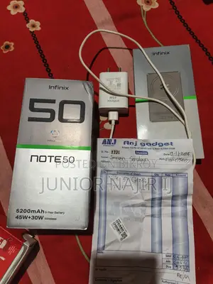 Infinix Note 50 8/256 gb ful fress (Used)