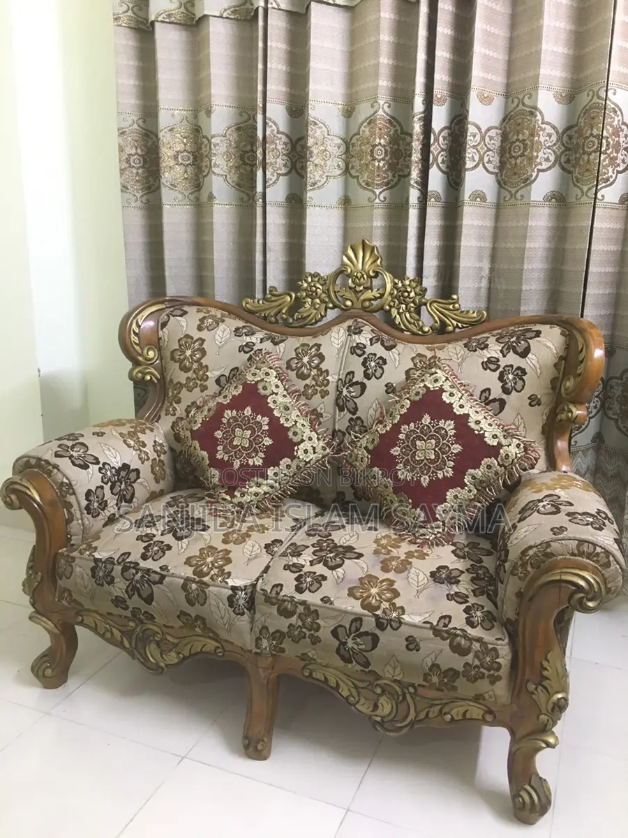 Attractive Teak Wood Sofa Set for Sale