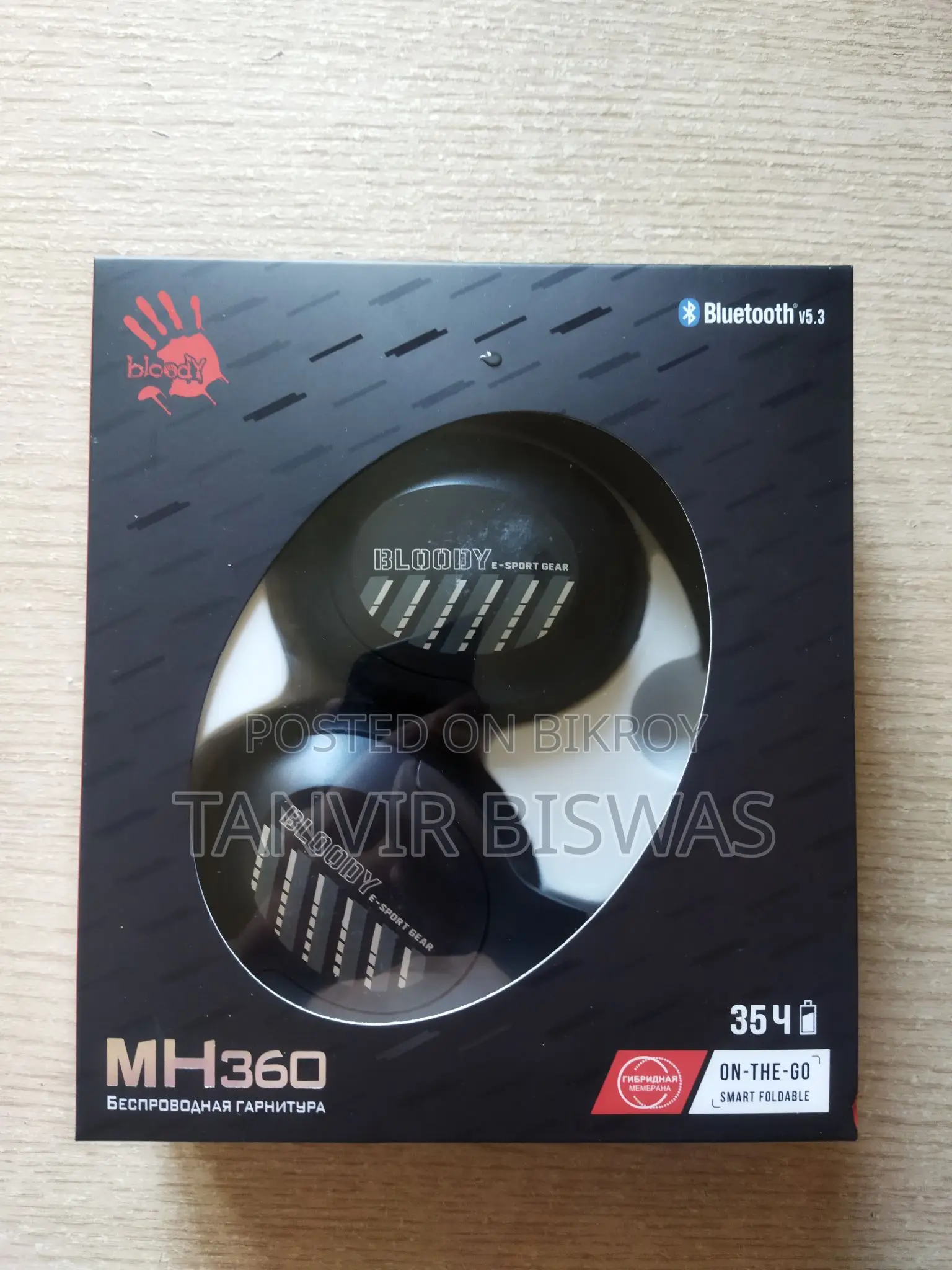 A4Tech Bloody MH 360 Bluetooth Headphones for Sale