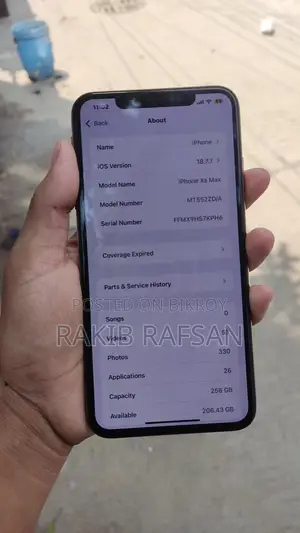 Apple iPhone XS Max 256 GB White