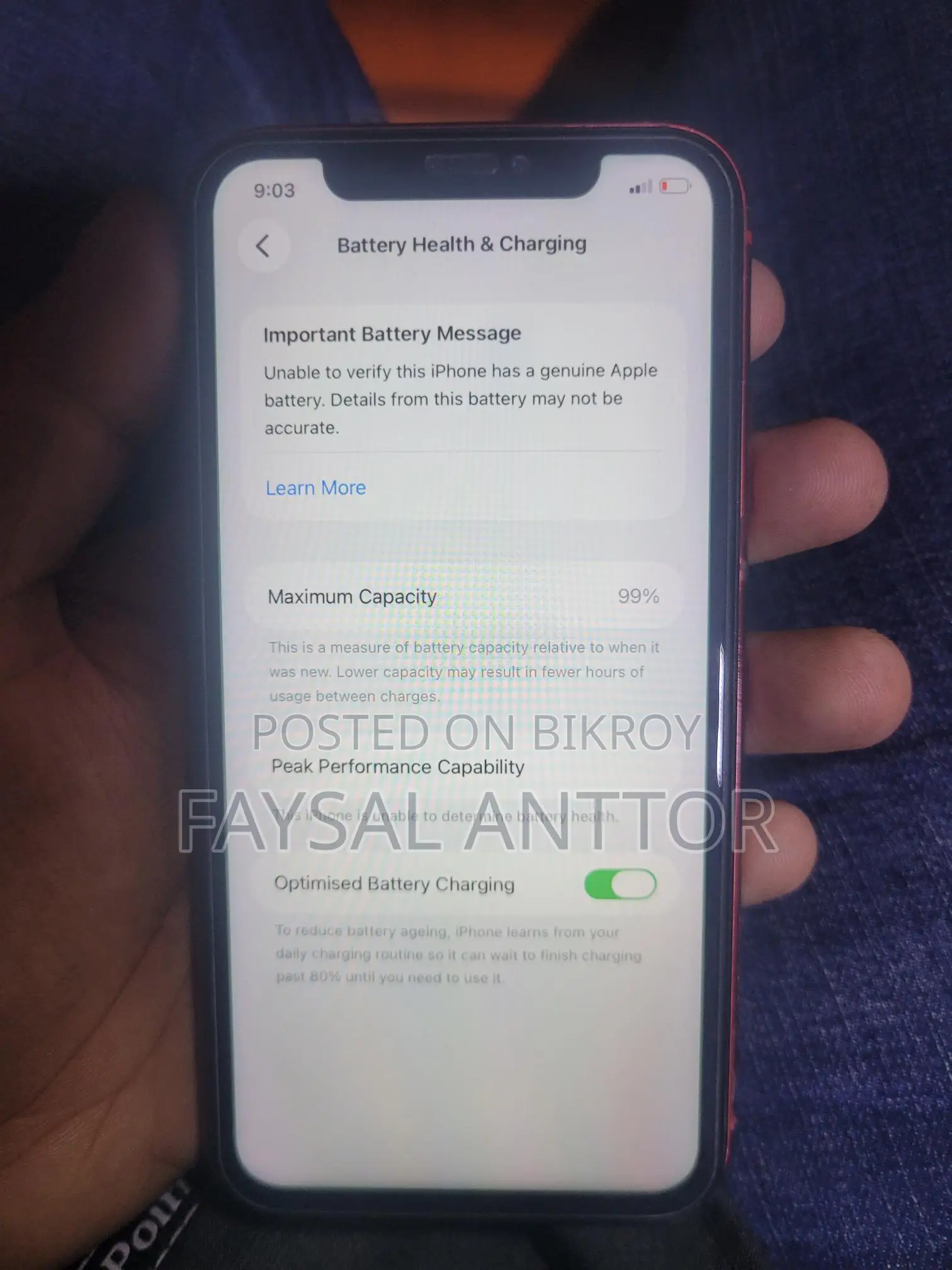 Apple iPhone 11 . (Used)