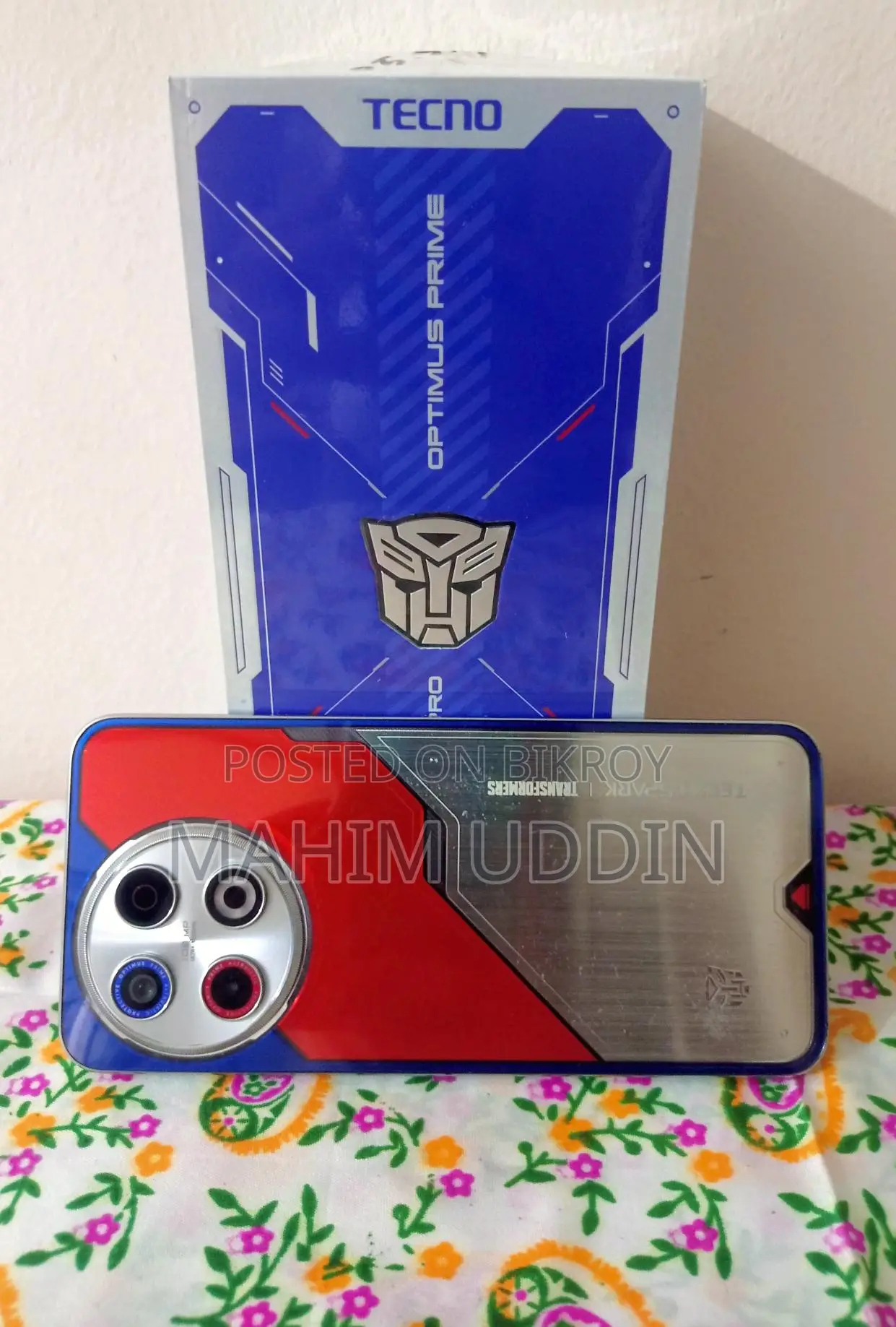 Tecno Spark 30 pro Transformer Edition (Brand New)