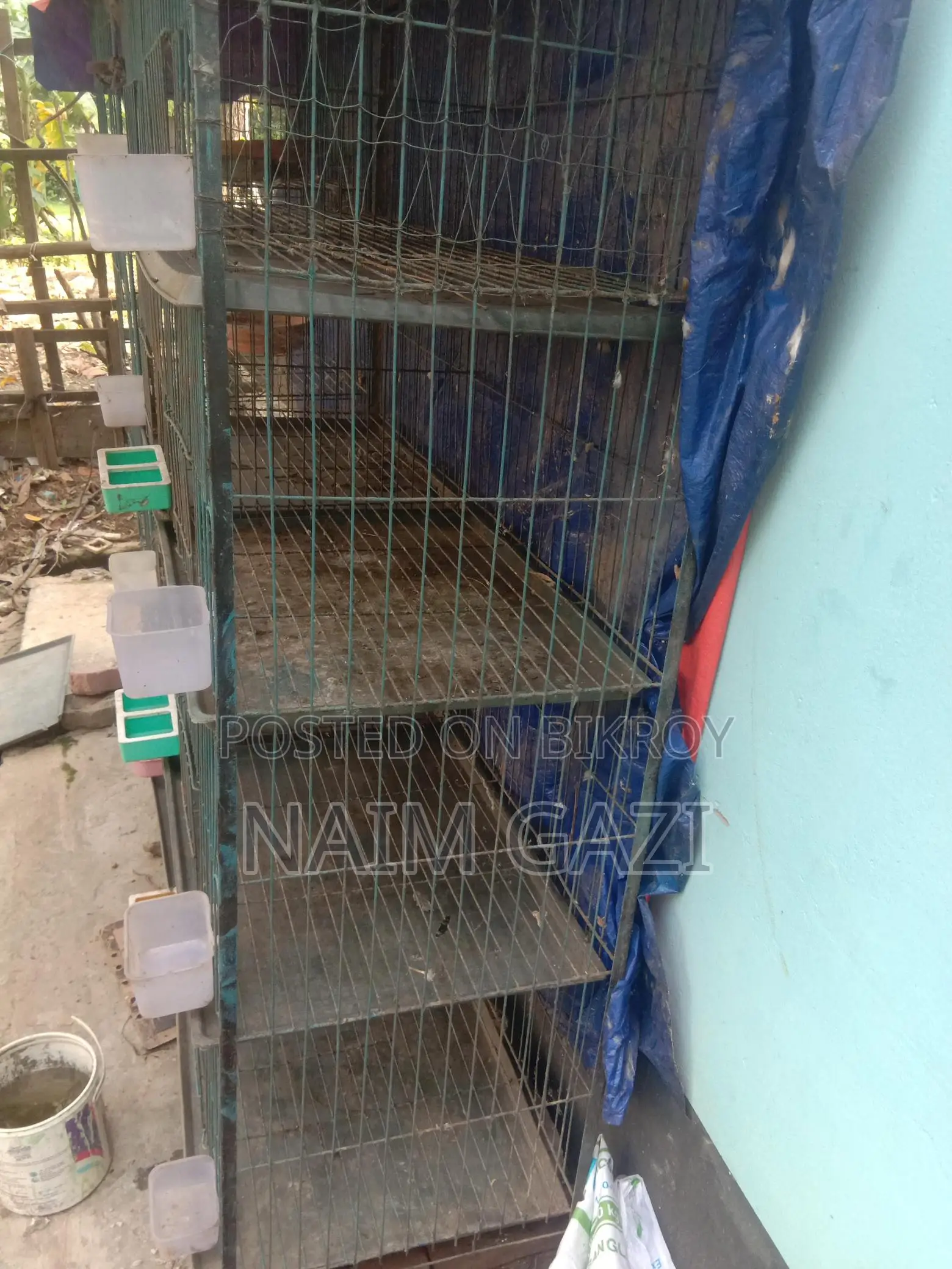 কবুতরের ১টি খাঁচা বিক্রি হবে (৪ তলা, ৮ খোপের)