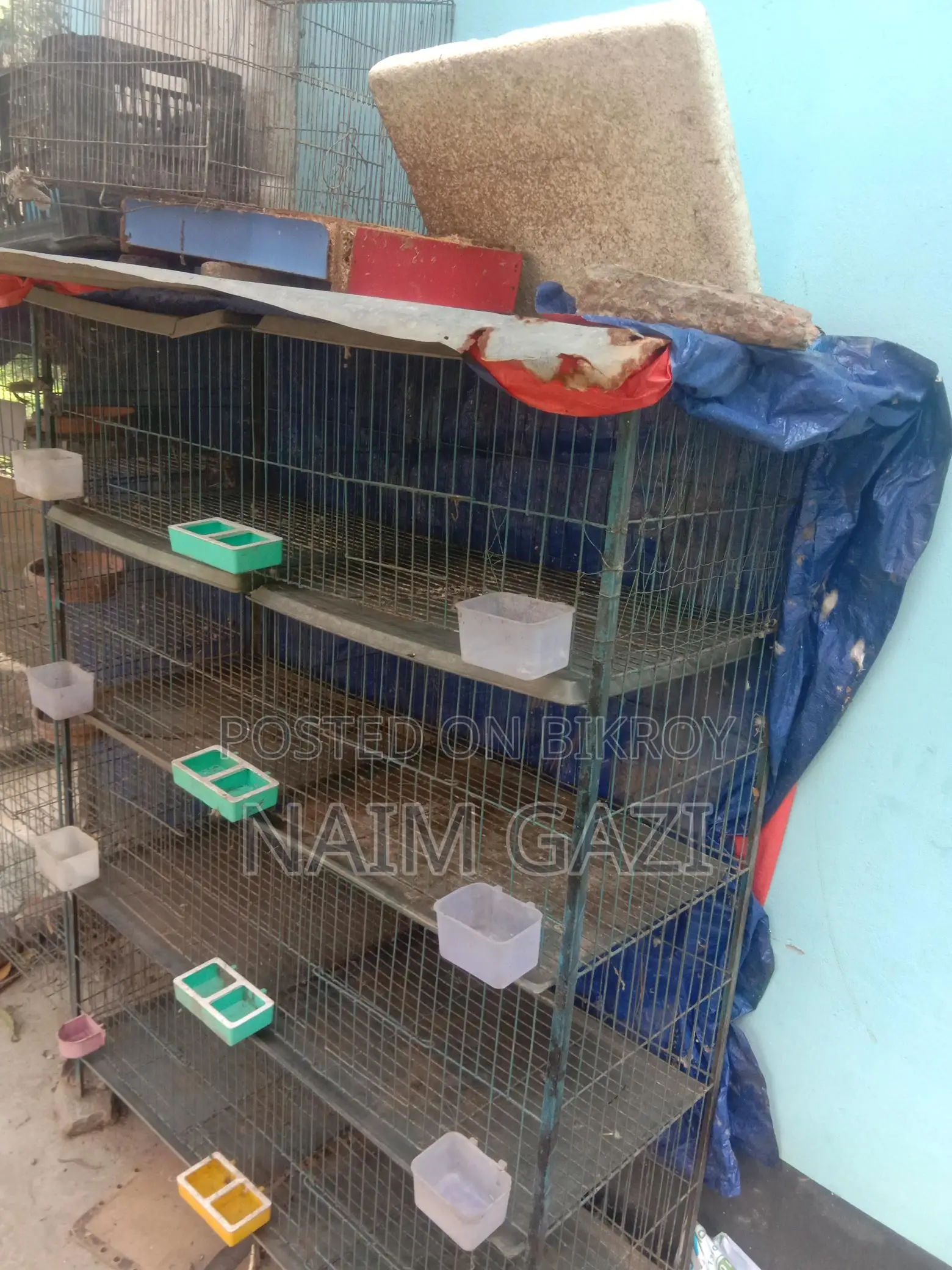 কবুতরের ১টি খাঁচা বিক্রি হবে (৪ তলা, ৮ খোপের)