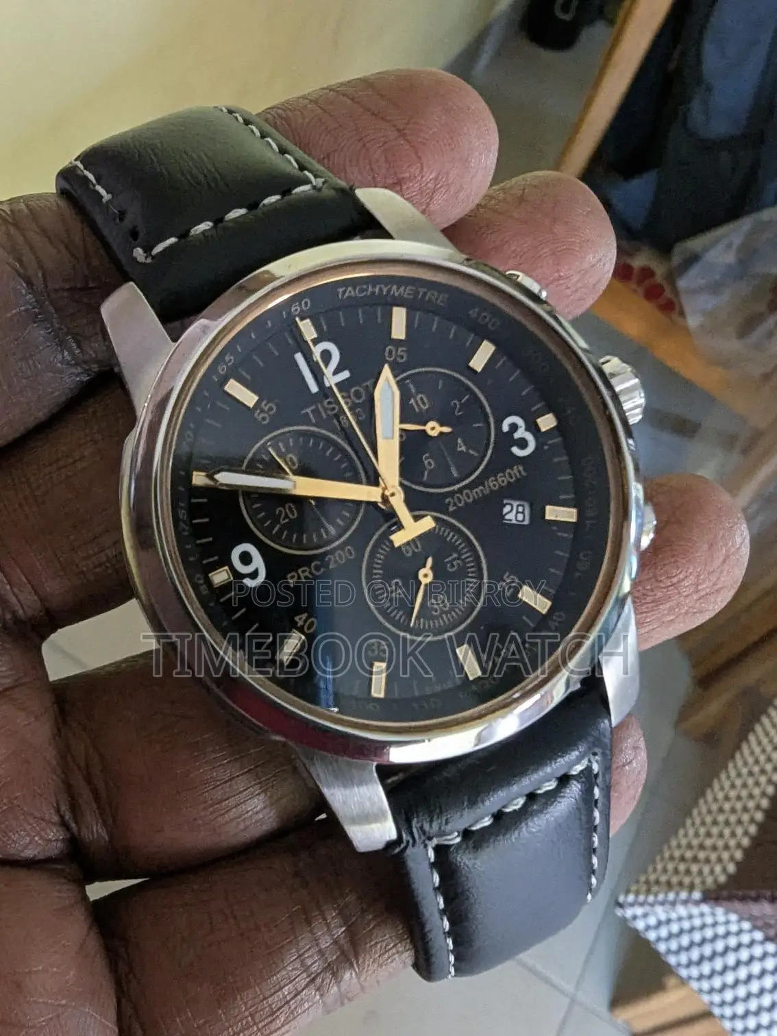 TISSOT Chrono Watch Full Steel Switzerland Brand Fresh