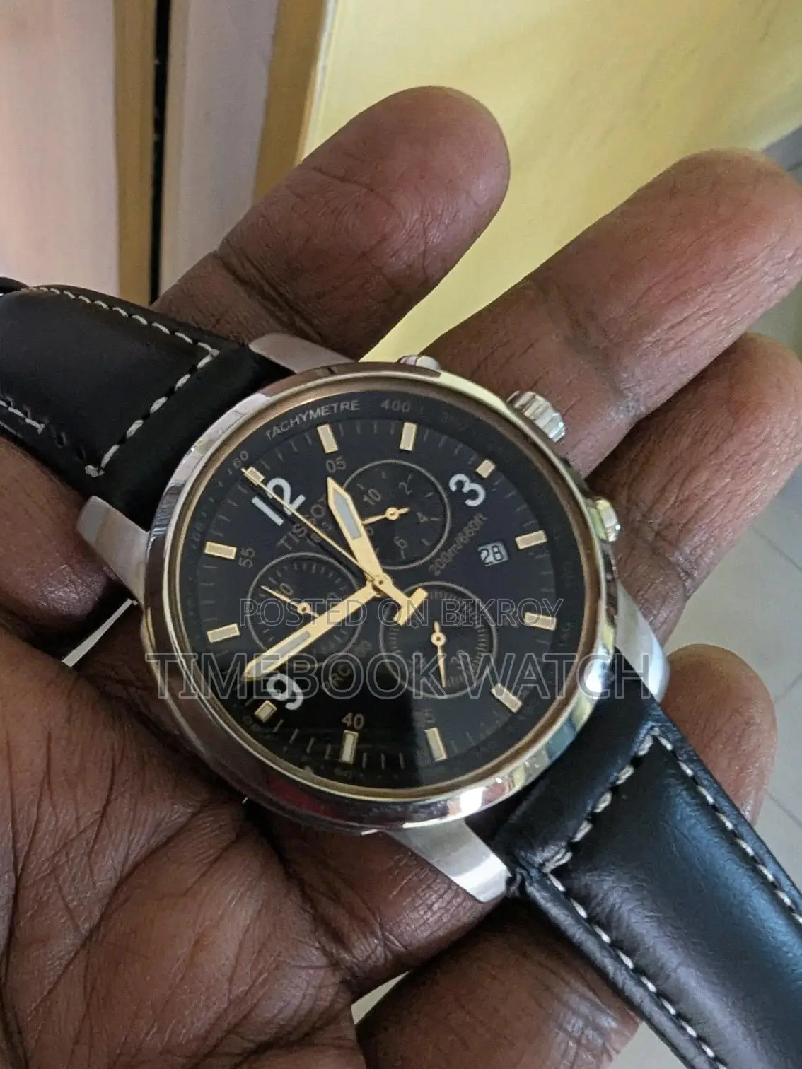 TISSOT Chrono Watch Full Steel Switzerland Brand Fresh