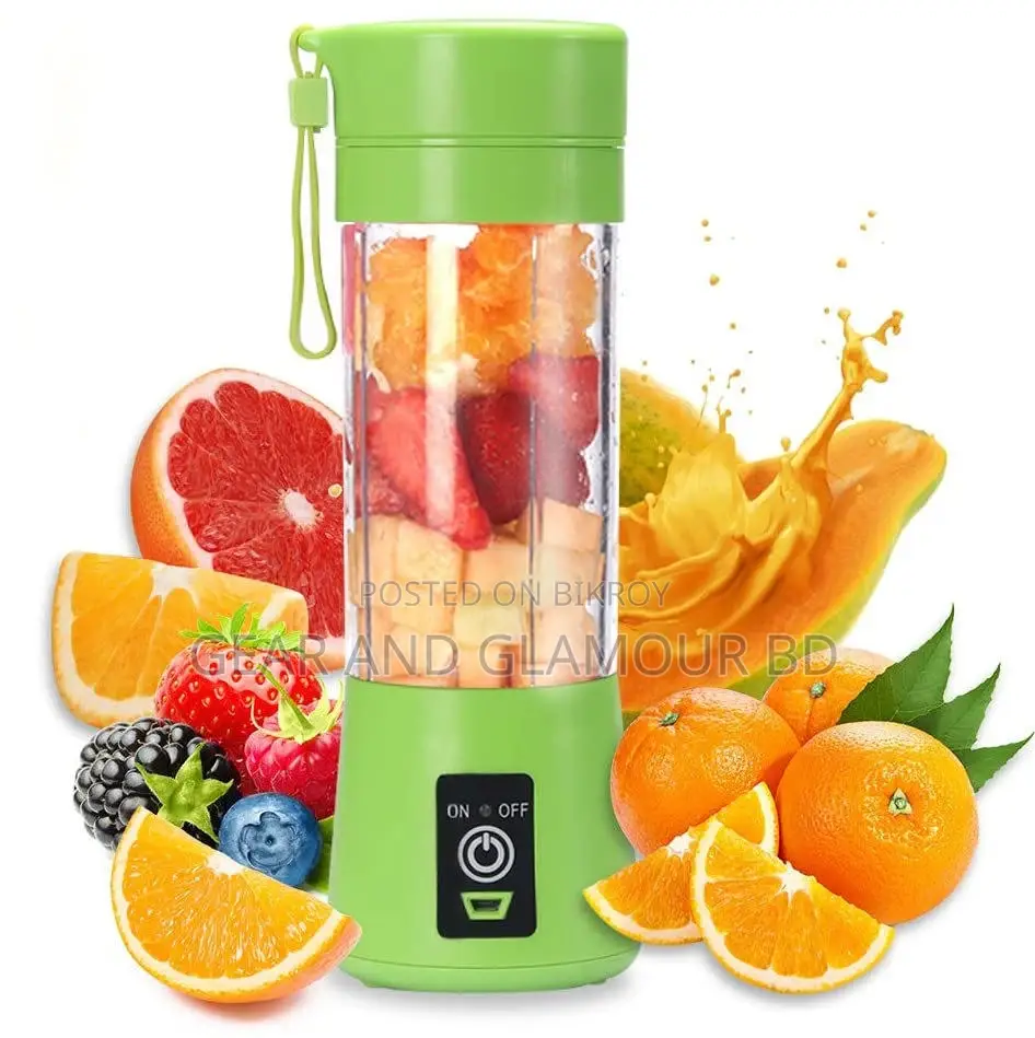 Fresh Juice in 1 Minute This Summer! Best Portable Mini Blender!