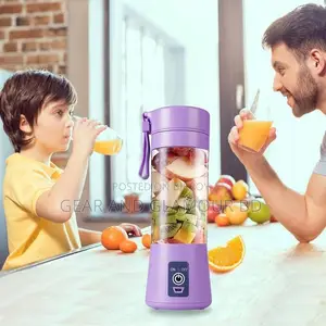 Fresh Juice in 1 Minute This Summer! Best Portable Mini Blender!