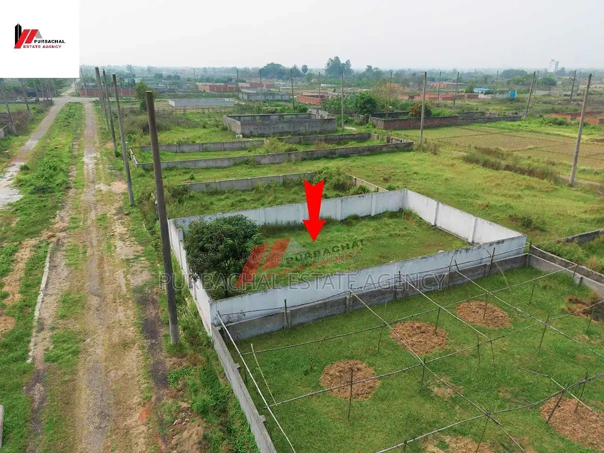 Near Lake, 5 Katha Plot In Sec#21