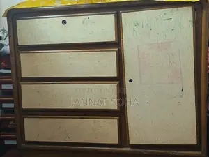 1 Wardrobe. One drawer has a minor issue, I will fix it.