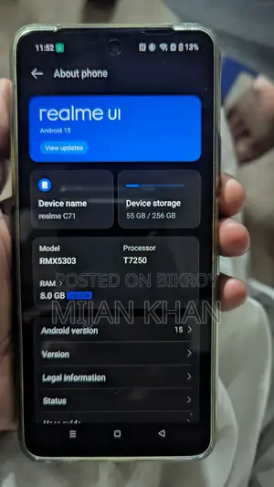 Realme C71 fresh (Used)
