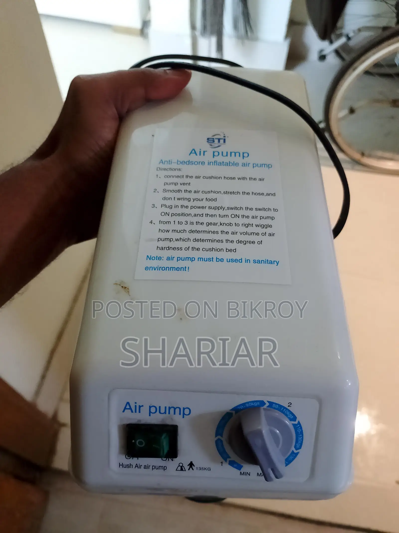 Air Mattress Pumpr Machine