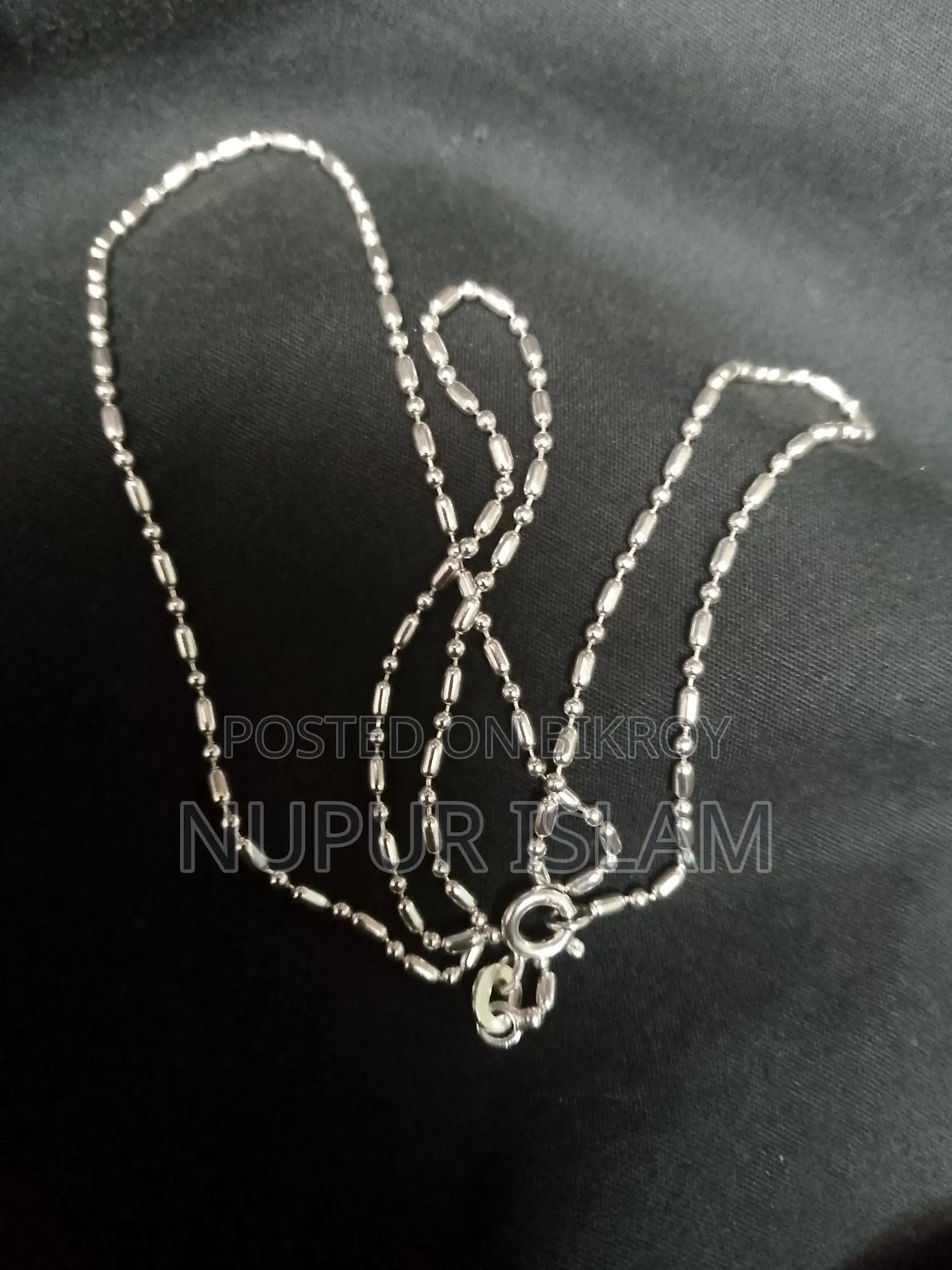 22-Karat Silver Italian Chain
