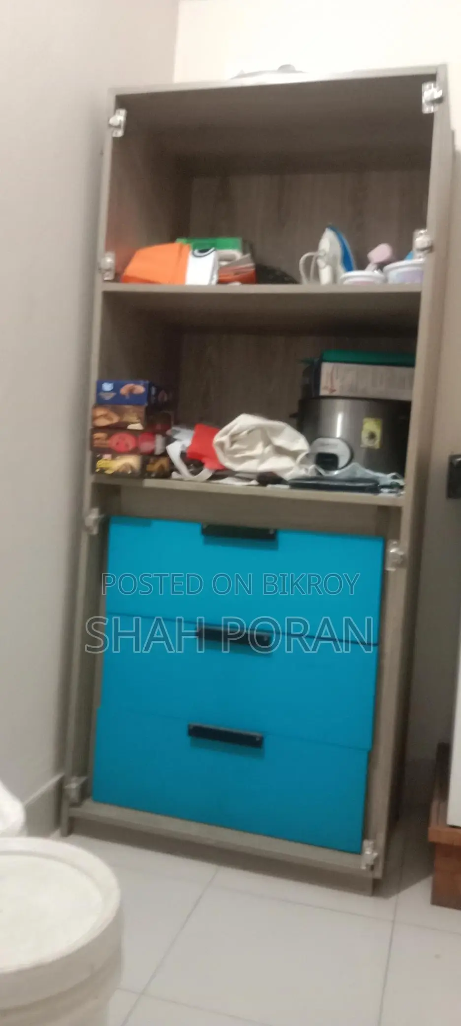 Board Almirah with Drawers