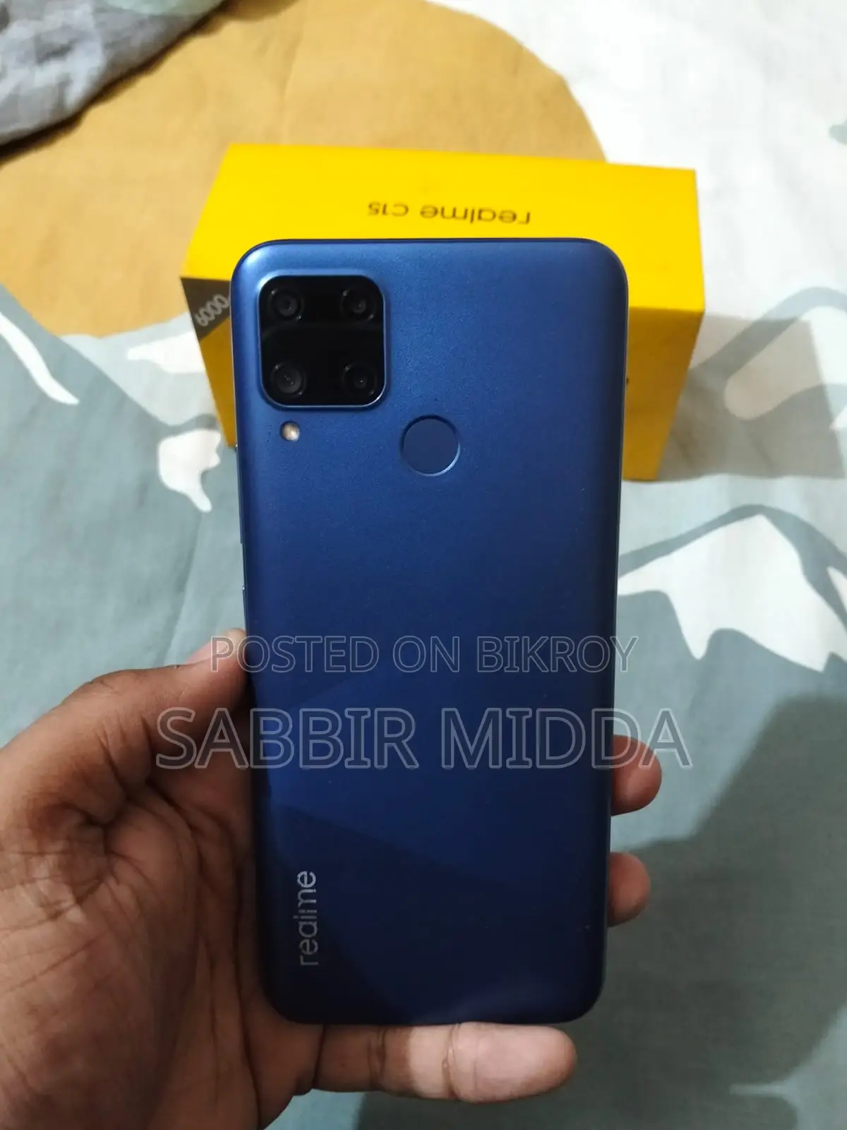Realme C15 4/64GB RAM (Used)