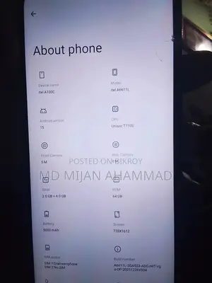 Itel A60 (Used)