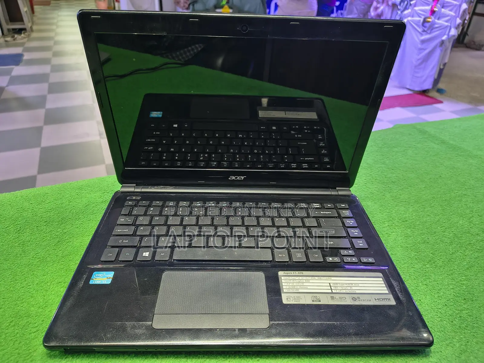 Acer core i3 3rd gen: 4GB 500GB