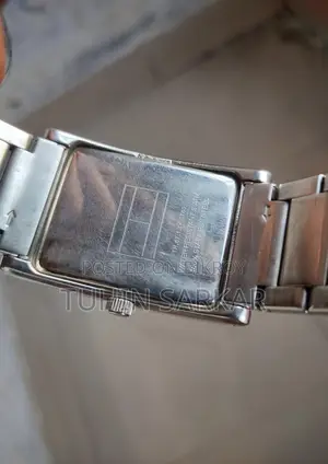 Tommy Hilfiger Vintage Tank Style | All Stainless Steel