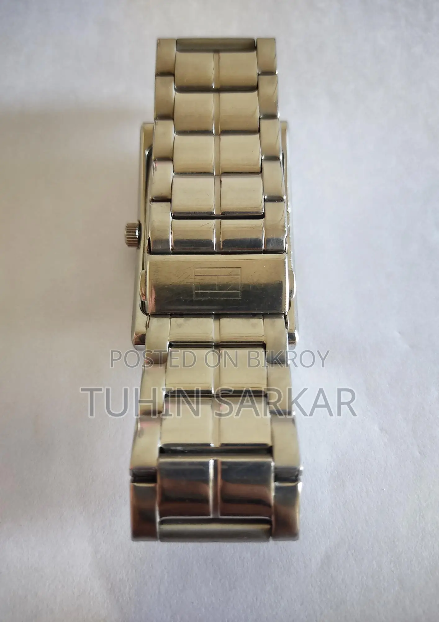 Tommy Hilfiger Vintage Tank Style | All Stainless Steel