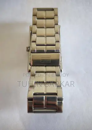 Tommy Hilfiger Vintage Tank Style | All Stainless Steel